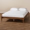 Baxton Studio Marieke VAsh Walnut Finished Full Size Wood Bed Frame 159-9806 - alternate 3